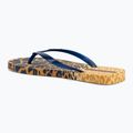 Dámské žabky Ipanema Animal Print VI yellow/pearly blue 3