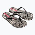 Dámské žabky Ipanema Animal Print VI beige/black/pink