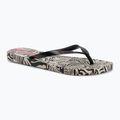 Dámské žabky Ipanema Animal Print VI beige/black/pink
