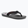 Pánské žabky RIDER Impulse Graphic dark grey/black/red