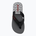 Pánské žabky RIDER Impulse Graphic dark grey/black/red 5