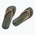 Dámské žabky Ipanema Comfy green/gold 3