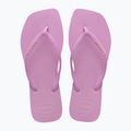Dámské žabky Havaianas Square Logo Pop Up fresh lavender 10