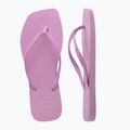 Dámské žabky Havaianas Square Logo Pop Up fresh lavender 11