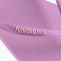 Dámské žabky Havaianas Square Logo Pop Up fresh lavender 12