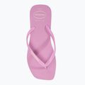 Dámské žabky Havaianas Square Logo Pop Up fresh lavender 5