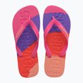 Žabky Havaianas Top Logomania Colors II pink flux 10