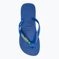 Havaianas Brasil Logo Neon žabky star blue / star blue 5