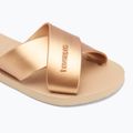 Dámské nazouváky Havaianas Aqua Metallic golden 7