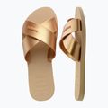 Dámské nazouváky Havaianas Aqua Metallic golden 11