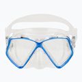Dětská šnorchlovací maska  Mares Zephir JR blue/clear 2