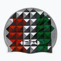 HEAD Flag Suede Rhoumb šedozelená plavecká čepice 455288