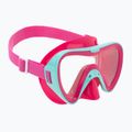Dětská šnorchlovací maska  Mares Turtle aqua/pink