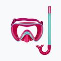 Potápěčský set dziecięcy Mares Turtle růžovo-modrý 411778 8