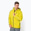 Pánská nepromokavá bunda s membránou Black Diamond Stormline Stretch žlutá APCDT07006SML1