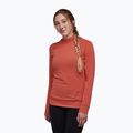 Dámská trekingová mikina Black Diamond Alpenglow Hoody růžová AP7520806028 2