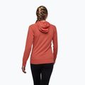 Dámská trekingová mikina Black Diamond Alpenglow Hoody růžová AP7520806028 3