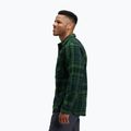 Pánská trekingová košile Black Diamond Project Heavy Flannel palm green/anthracite plaid 3