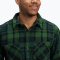 Pánská trekingová košile Black Diamond Project Heavy Flannel palm green/anthracite plaid 4