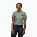 Dámské tričko Black Diamond Faded Crop laurel green