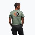 Dámské tričko Black Diamond Faded Crop laurel green 3