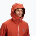 Pánská nepromokavá bunda Black Diamond Fineline Stretch burnt sienna 4