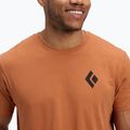 Pánské tričko Black Diamond Equipmnt For Alpinist SS Tee moab brown 4