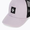 Kšiltovka Black Diamond Trucker soft lilac/black/black icon patch 3