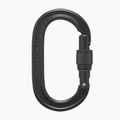 Karabina Black Diamond Oval Keylock SCRWGT black