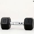 Pogumovaná činka TREXO Hex HXD50 5 kg 11