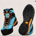 Pánské trekové boty SCARPA Mescalito TRK GTX tyrkysově černé 61050 11