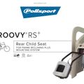 Dětská sedačka na kolo  Polisport Groovy RS+ dark green/cream 3