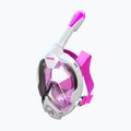 Dětská celoobličejová maska SEAC Magica White/Pink