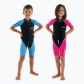 Dětský plavecký neopren  SEAC Shorty Dolphin 1,5 mm black/pink 2