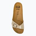 Dámské pantofle Scholl Estelle Patsynth beige 5