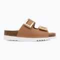 Dámské pantofle Scholl Montery 2 Straps Ad Med cognac 2