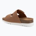 Dámské pantofle Scholl Montery 2 Straps Ad Med cognac 3