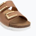 Dámské pantofle Scholl Montery 2 Straps Ad Med cognac 7