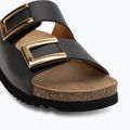 Dámské pantofle Scholl Montery 2 Straps Ad Med černé 7