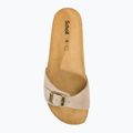 Dámské pantofle Scholl Estelle Sue dark beige 5
