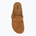 Dámské nazouváky Scholl Fae Suede cognac 5
