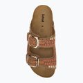 Dámské nazouváky Scholl Noelle Crochet bude/light brown/cognac 5