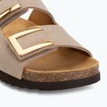 Dámské pantofle Scholl Montery 2 Straps Ad Med béžové 7