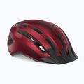 Cyklistická helma MET Downtown red glossy 6