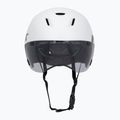 Cyklistická helma MET Codatronica white/silver matte glossy 2