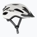 Cyklistická helma MET Crossover white matt 4