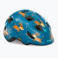 Dětská cyklistická helma  MET Hooray blue teckel glossy 6