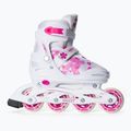 Dětské kolečkové brusle Roces Jokey 3.0 Girl white/pink 2