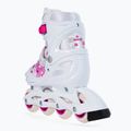 Dětské kolečkové brusle Roces Jokey 3.0 Girl white/pink 3