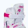 Dětské kolečkové brusle Roces Jokey 3.0 Girl white/pink 5